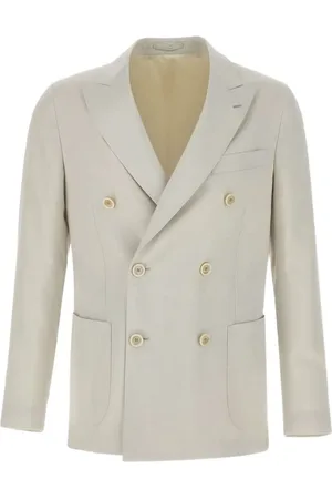 LARDINI Blazer med spidsrevers