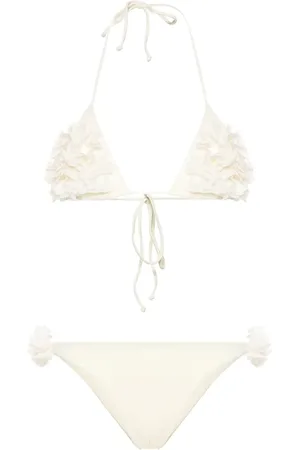 LA REVECHE Shayna bikini med imiterede blomster