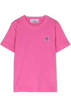 Stone Island T-shirt med kompasmærke