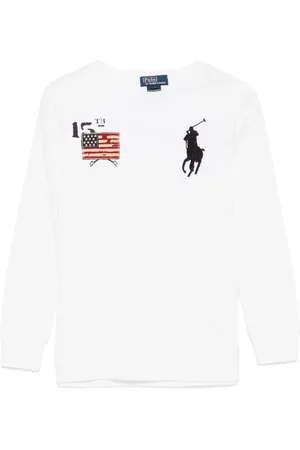 Ralph Lauren T-shirt med broderet logo