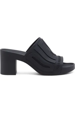 Diesel Mules med præget logo og hæl
