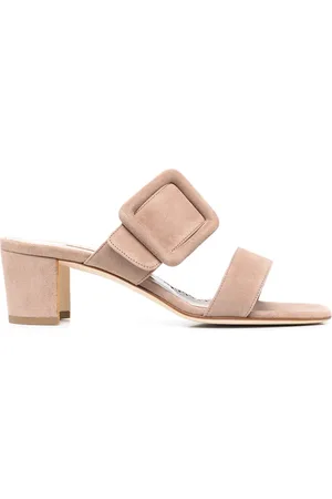 Manolo Blahnik Sandaler med stor spænde