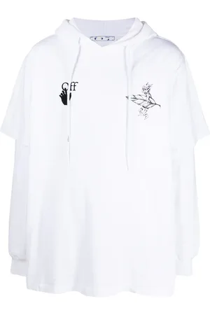 OFF-WHITE Hættetrøje med grafisk tryk