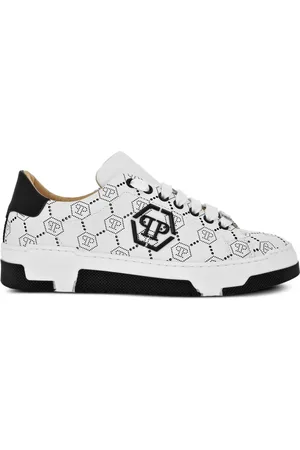 Philipp Plein Sneakers med monogram
