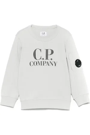 C.P. Company Sweatshirt med linsedetalje