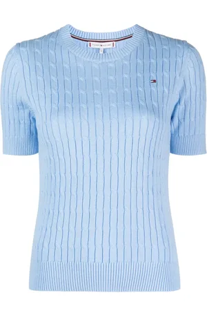 Tommy Hilfiger Ribstrikket T-shirt