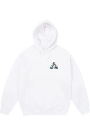 PALACE Jungle Dream White hættetrøje