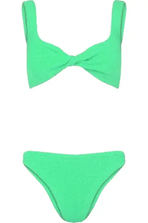 Hunza G Juno bikini med krøllet effekt