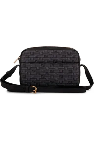 MOREAU Crossbody-taske i læder med monogram