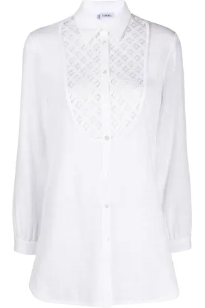 La Perla Skjorte med knapper og broderi