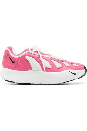 Comme des Garçons X Nike sneakers med swoosh-detalje