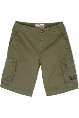 MC2 SAINT BARTH Cargo-shorts med broderet logo