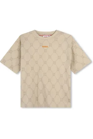 HUGO BOSS T-shirt med monogramtryk