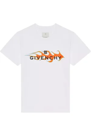 Givenchy T-shirt med flamme-logo