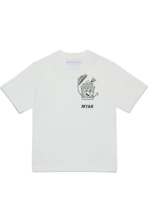 MYAR T-shirt med logotryk