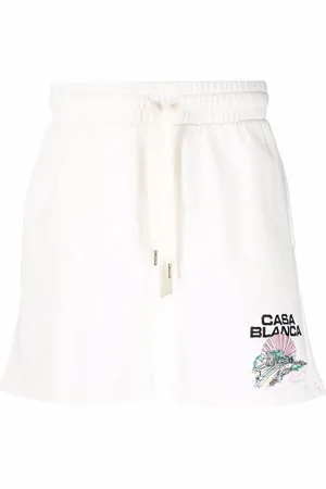 Casablanca Joggingshorts med broderet logo