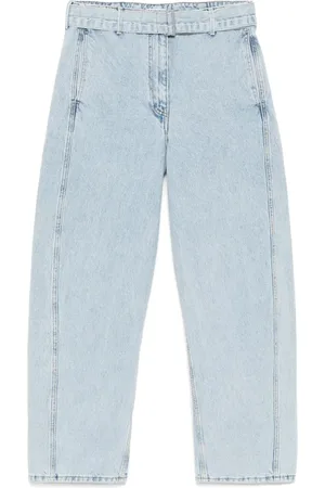 MAGDA BUTRYM Jeans med lige ben og bælte