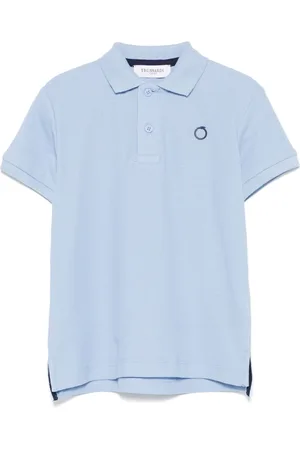 Trussardi Polo med logoapplikation