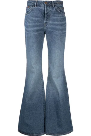 Chloé Denimjeans i genanvendt bomuld med svaj