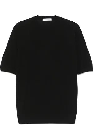 Cruciani Finstrikket T-shirt