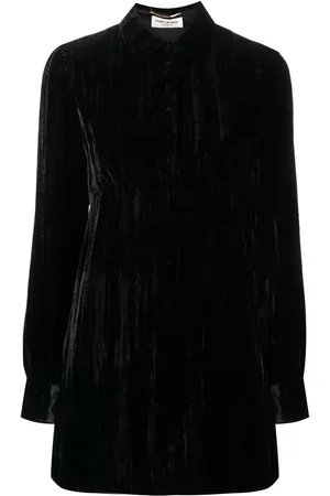 Saint Laurent Langærmet kjole