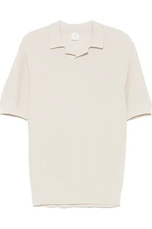 ELEVENTY Finstrikket T-shirt