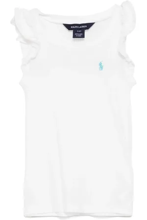 Ralph Lauren T-shirt med ærmer i flutter-design