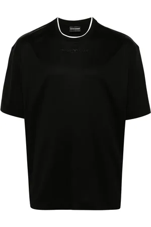 Emporio Armani T-shirt med logobroderi