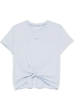 DKNY T-shirt med nitteudsmykning