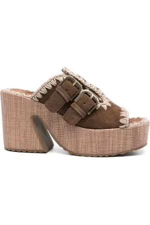 Mou 90 mm sandaler med dekorative søm