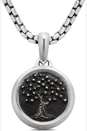 David Yurman Tree of Life amulet i sterlingsølv (22,8 mm)