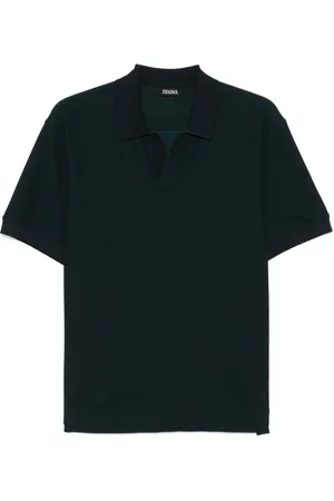 Ermenegildo Zegna T-shirt med polokrave