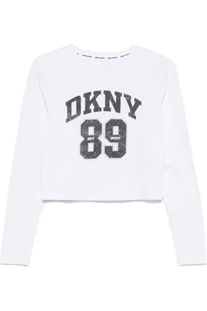 DKNY T-shirt med logotryk
