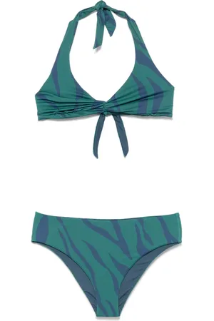 FISICO Bikini med zebra-tryk