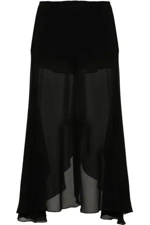 Chloé Cropped georgette bukser