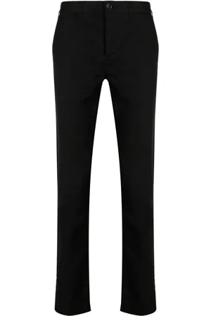 Lacoste Smalle bukser i twill med broderet logo