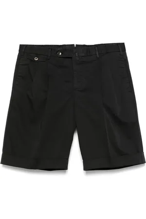 PT Torino Shorts med plisseret detalje