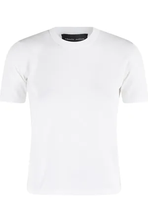Roberto Collina T-shirt med rund hals
