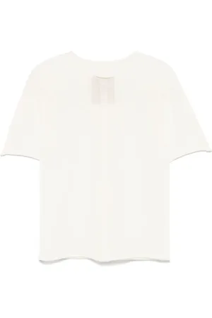 UMA WANG T-shirt med ruchet detalje