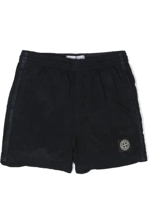 Stone Island Badeshorts med kompasmotiv