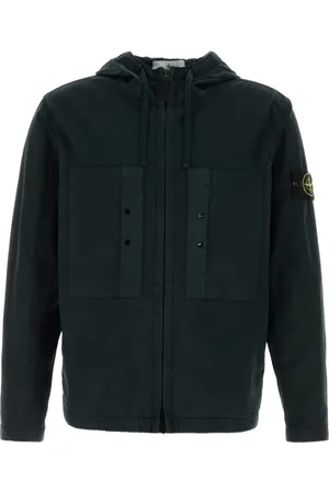 Stone Island Jakke i jersey med hætte