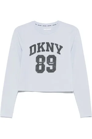 DKNY T-shirt med logotryk