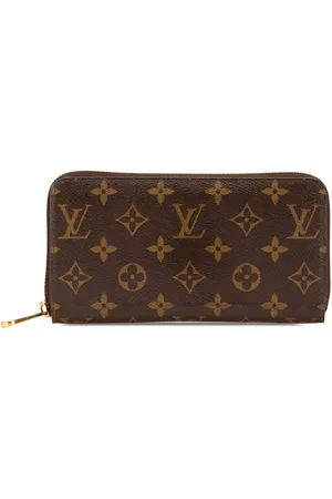 LOUIS VUITTON Lang pung med monogram og lynlås fra 2019