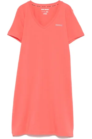 DKNY Performance-kjole med V-hals