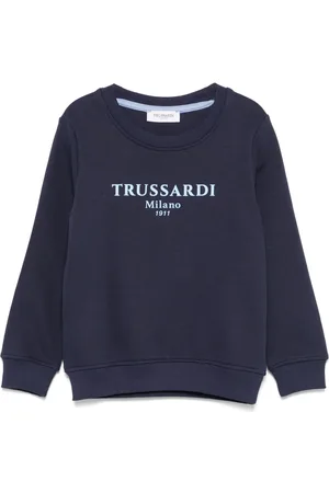Trussardi Sweatshirt med præget logo