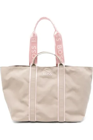HUGO BOSS Tekstureret tote med logo