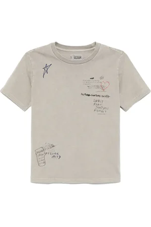 Izzue T-shirt med grafisk tryk