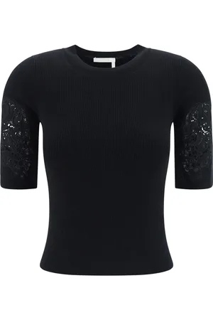 Chloé T-shirt med broderi