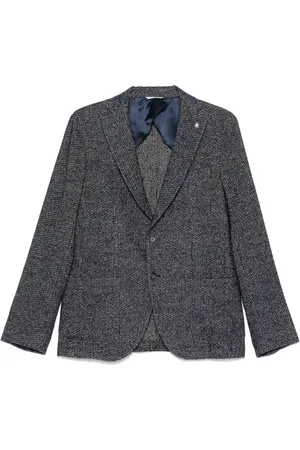 Manuel Ritz Blazer med ternet mønster