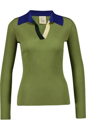 Paula Strikket top med colourblock
